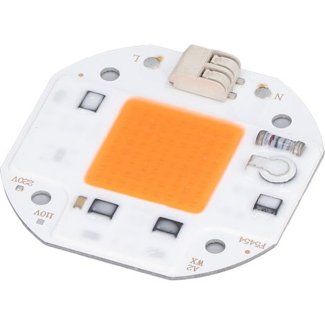 Lampe horticole LED haute puissance 380-800 nm COB (sans alimentation) pour culture hydroponique DIY, 220 V, 70 W (1/5)