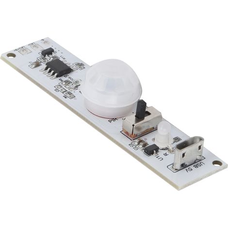 Infrarot-Sensor-Schaltmodul, ABS-USB-aufladbare Leiterplatte für Kleiderschrank und Küche, DC 5 V (1/5)
