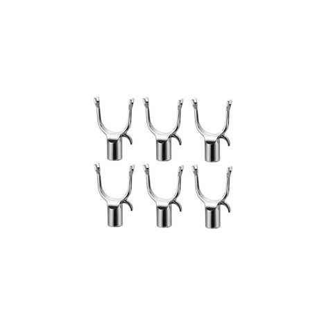 Lntyq – Lot de 6 supports de branches en alliage d'aluminium – Pour arbres fruitiers – Conception multifonctionnelle pour redressement et greffage (1/5)