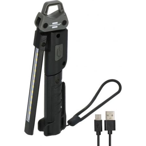 Lampada portatile a led ricaricabile hl 400 ac con batteria ricaricabile 400 lm (1/8)