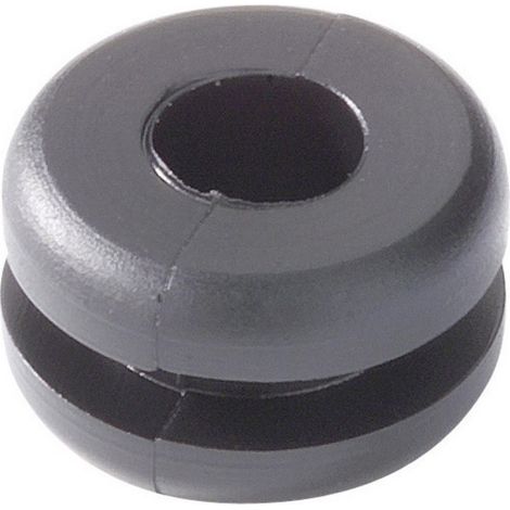 HellermannTyton OP1503-PE-NA-N1 Kabeldurchführung   Klemm-Ø (max.) 5.4 mm Plattenstärke (max.) 1 mm