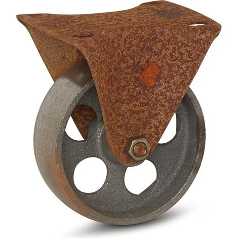 Roue fixe - MESO - Vintage rétro fonte - 100mm - 90kg