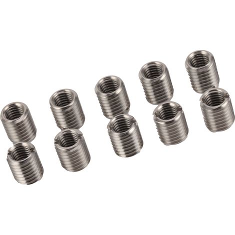 10 Pièces Rondelles Filetées Mâle-Femelle Acier Inoxydable pour Réparation et Fixation (1/5)
