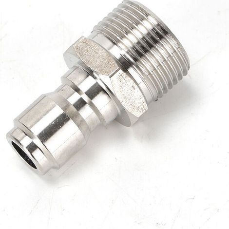 Embout automatique pour arroseur mâle 20–27 mm – Raccord rapide en laiton, étanche et sans fuite, livré à l’unité
