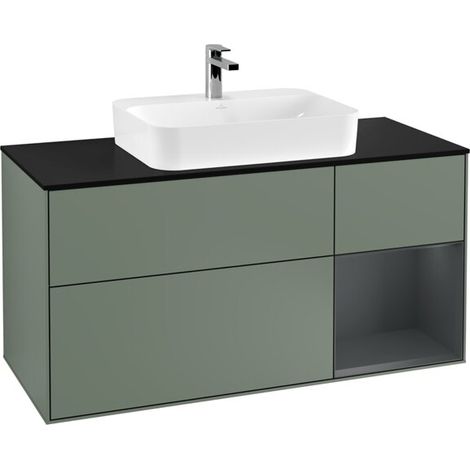 Villeroy & Boch F422HGGM Meuble sous-lavabo Finion F42 (1/2)