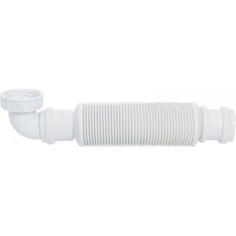 Évier gain de place, lavabo, tuyau de vidange à raccordement rapide anti-odeurs 39,2 mm, blanc (1/3)