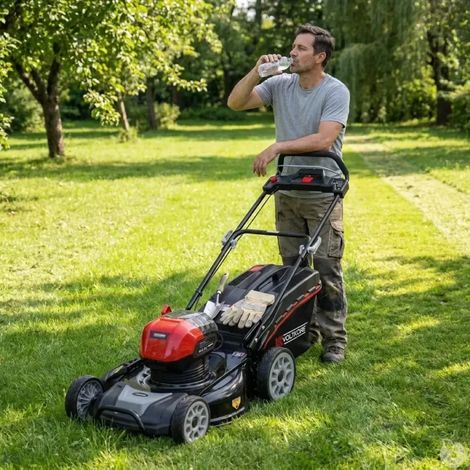 Tondeuse tractée à gazon Voltkore® 45 cm - 40V - Sans batterie ni chargeur (1/5)