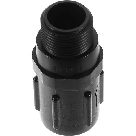 Régulateur de pression pour tuyau d'arrosage, vanne ABS pour irrigation goutte à goutte, lot de 4, 25 psi (1/5)