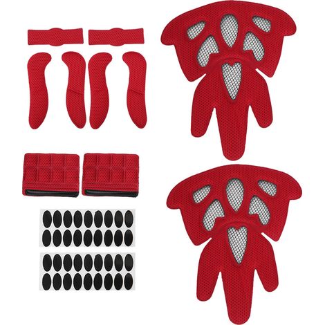 Kit de 2 doublures de casque universelles avec moustiquaire pour vélo et voiture électrique. (1/5)