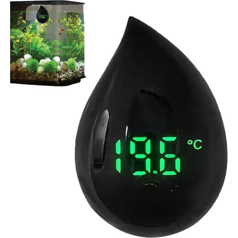 Thermomètres numériques pour aquariums, thermomètres pour terrariums pour Thermomètres à affichage LED pour aquarium pour aquariums, récipients en (1/5)