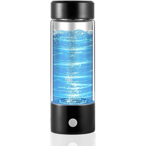 Wasserstoff-Wasserflasche mit PEM-SPE-Technologie, tragbarer Wasserreinigungsgenerator für sauberes und gesundes Trinken. Kangen-Wassermaschine zur Herstellung ionisierter Wassermengen mit Geschenkbox (1/5)