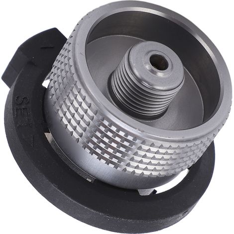 Adaptateur butane fileté à cadre intégral verrouillage IPB pour réchaud camping gaz butane convertisseur buse (1/5)