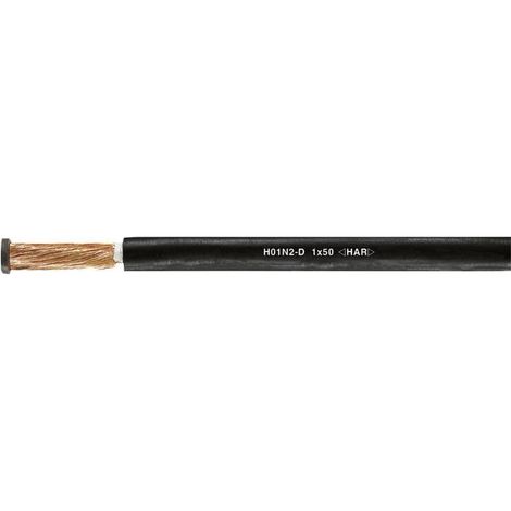 Filo elettrico helukabel h01n2-d 1x35 mm² nero durevole flessibile
