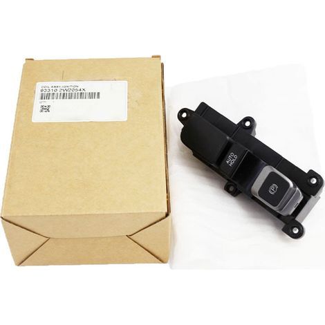 933102W2054X est un pilote à 26 broches pour l'interrupteur du bouton de stationnement du frein à main du Hyundai Santa Fe DM. (1/4)
