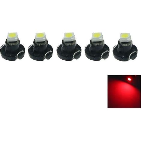 Confezione da 5 pezzi. Chip LED rosso, illuminazione del cruscotto. (1/3)