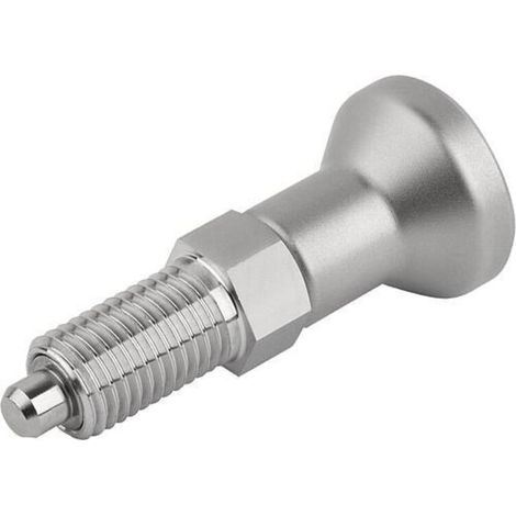 KIPP Arretierbolzen GR.4 M20x1,5 12mm Form A O. Rastnut Edelstahl (1/3)