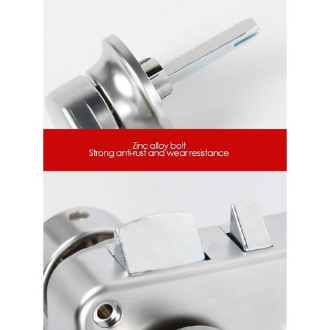 Toilet door lock for caravan, boat, motorhome accessories (1/5)