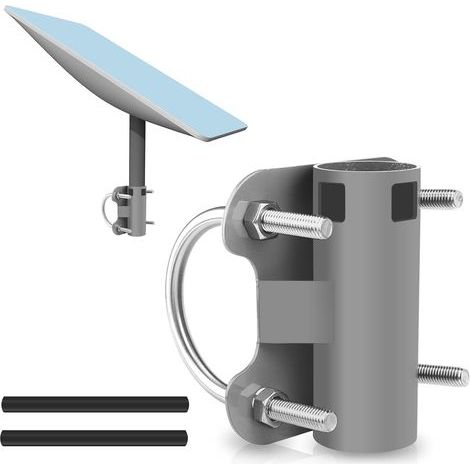 Support de tube de mât d'antenne Starlink – Acier inoxydable – Réglable 30-50 mm – Fixation rapide pour extérieur – Résistant à la corrosion (1/5)