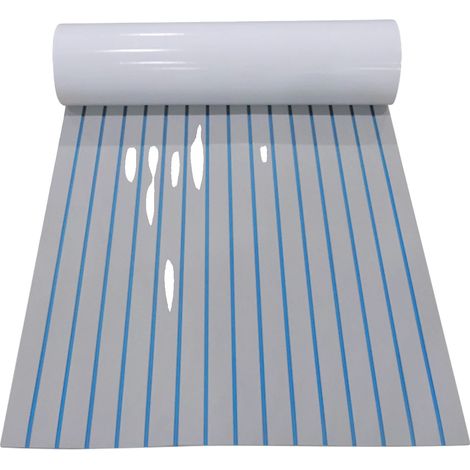 Tapis Marin, Design Antidérapant, Mousse Eva Haute Densité, BLEU CIEL (1/2)