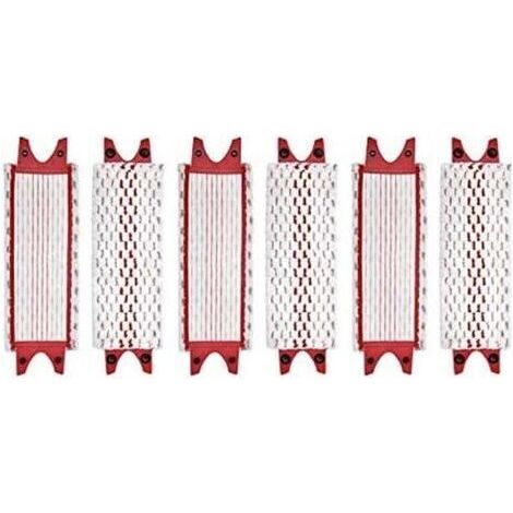 Lot de 6 serpillières de rechange en microfibre pour serpillère Vileda Ultramax (1/4)