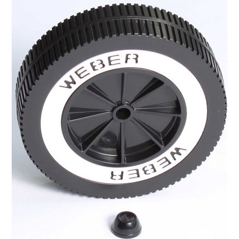 Weber – Roue 15 cm pour barbecue Kettle et One Touch – Charge maximale 100 kg – Roue pivotante pour mobilité – Accessoire barbecue (1/3)