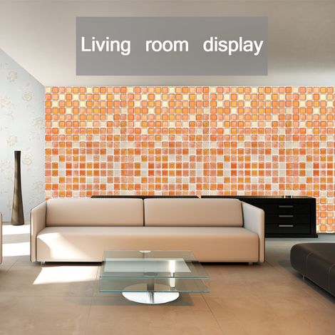 Sticker mural 3D autocollant pour carrelage, à faire soi-même, pour cuisine, salle de bain et décoration intérieure yjc0015 (1/5)