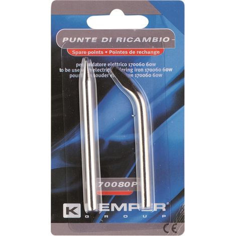 KEMPER - Panne de rechange pour fer à souder - 05804 - Ce produit de marque KEMPER est neuf.