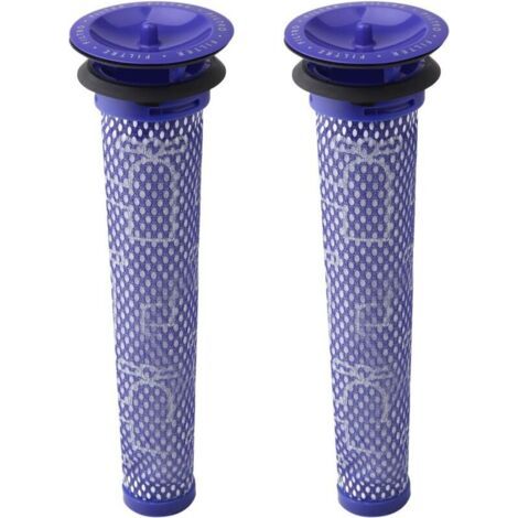 Confezione da 2 prefiltri di ricambio per Dyson DC58, DC59, V6, V7, V8. Sostituisce il codice articolo 965661-01. 2 filtri