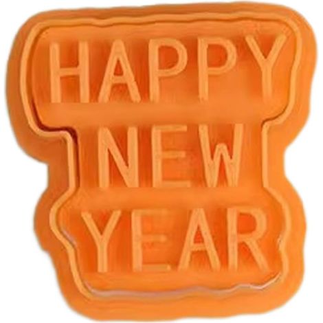 Ausstechform Jahr der Schlange Neujahrsausstecher 2025 Stempel, Backformen, neue Formen, Form, Frühlingsfest Form für Fondant, Teig, Ton (1/5)