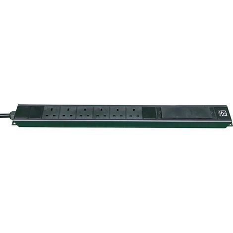 Rallonge électrique 3m, 6 prises Type G - Britannique, 250 V c.a. 32A ( Prix pour 1 )