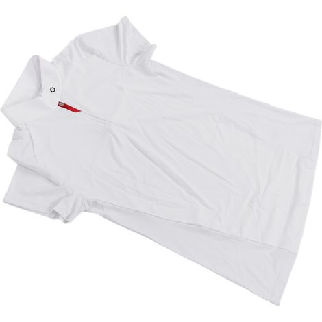Kurzarm-Reitshirt für Kinder, bequem und atmungsaktiv, schlichter Reiterstil, Größe S (1/5)