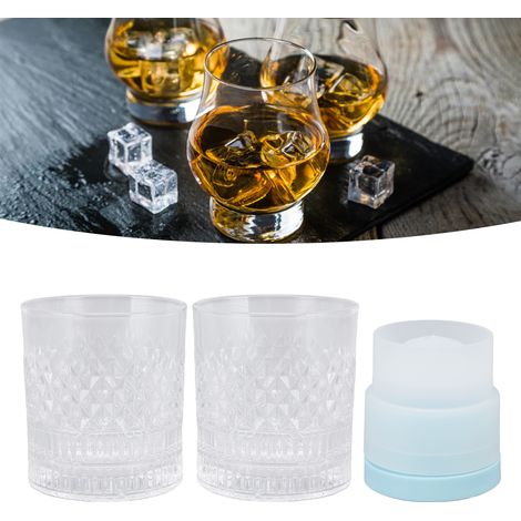 Runde Silikon-Eiswürfelform für Eishockeymaschinen, kompatibel mit Cocktails, Whisky und anderen kohlensäurehaltigen Getränken von Aurora. (1/5)