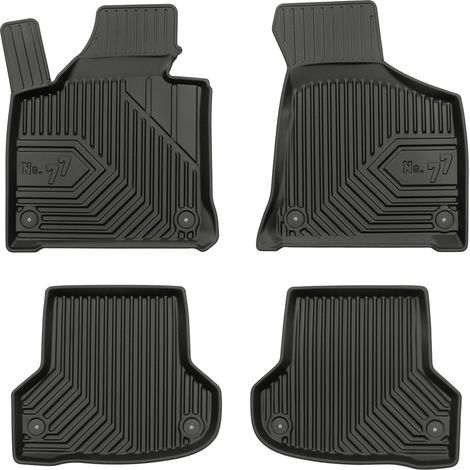 Tapis de Sol de Voiture pour Audi A3 8P HB RS3 Sportback 2003-2013 TPE Noir 4Pcs (1/5)