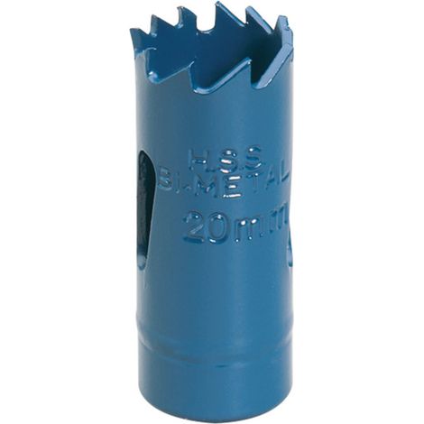 Lame de scie cloche bi-métal HSS Bleu 20 mm (1/2)