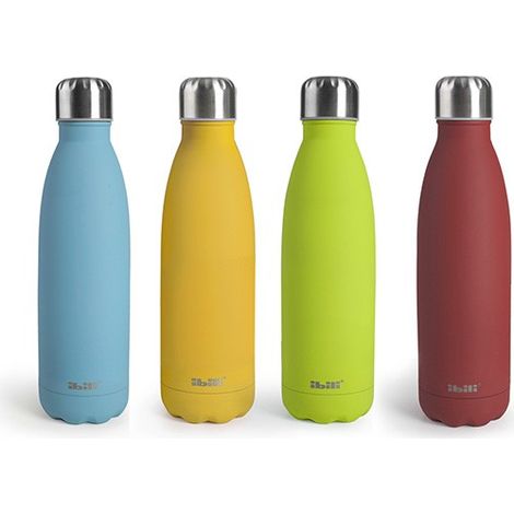 BOTTIGLIA TERMICA INOX COLORFULL DOPPIA PARETE - 500 ML
