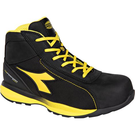 Chaussures de sécurité hautes GLOVE HYPER MID S3S FO HRO SR ESD noires DIADORA - 183042 80013 44 (1/5)