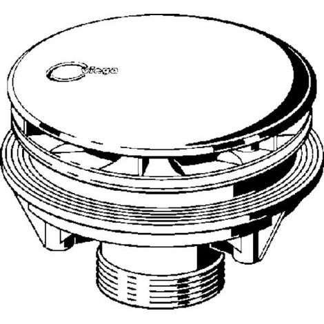 Valve de vidange Tempoplex 6957 en 115 mm x G1 1/2, chromée (1/3)
