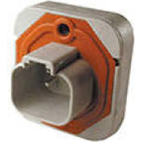 TE Connectivity DT15-4P Rundstecker Stecker, gerade Gesamtpolzahl: 4 Serie (Rundsteckverbinder): DT