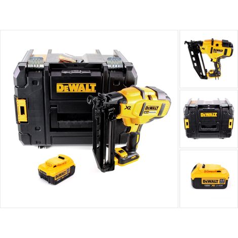 DeWalt DCN 660 NT Akku Nagler 18V 32 - 63mm Brushless + 1x Akku 4,0Ah + Koffer - ohne Ladegerät (1/5)