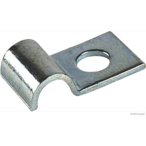 Kabelklemme, Kabelhalter, verzinkter Stahl, Durchmesser 4,8 mm, Messbereich 5 mm, 10 x 18,5 mm