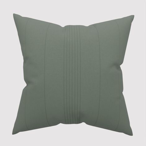 Housse de coussin 40x40 cm ADELE vert, par Soleil d'Ocre