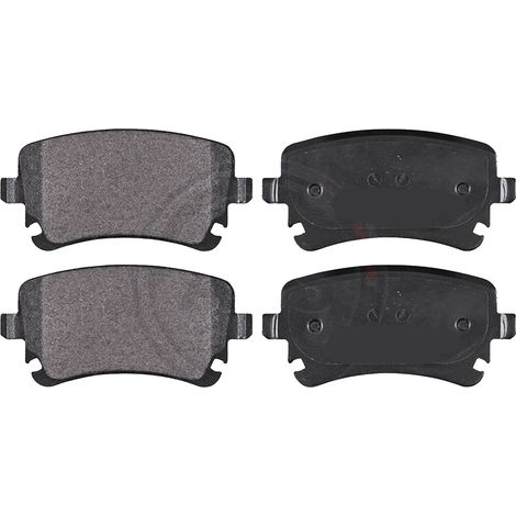 KIT PASTIGLIE FRENO POSTERIORI compatibile con VW TRANSPORTER V PIANALE PIATTO/TELAIO (7JD, 7JE, 7JL, 7JY, 7JZ) / PASTIGLIE FRENANTI AUTO OEM 37366  37413  37494 , / SOSTITUZIONE DIRETTA / BASSA POLVE