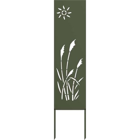 Écran de confidentialité de jardin Vert olive 32 x 140 cm CFW406110 (1/5)