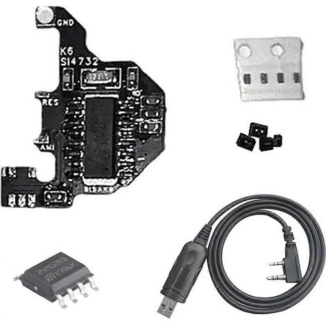 Kurzwellenradiomodul + 2M-Chip + USB-Programmierkabel für --