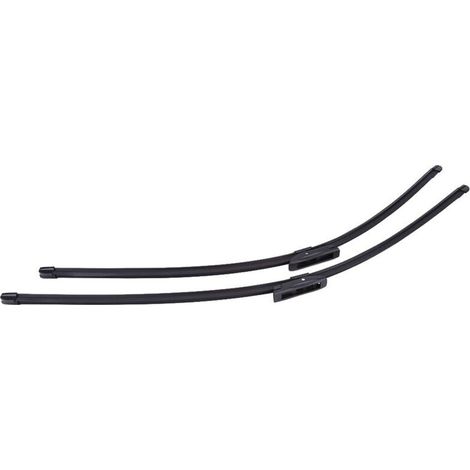 Balais d'essuie-glace avant gauche et droit 2 pièces – Caoutchouc souple pour nettoyage silencieux – Compatible Citroën C4 Picasso 09-13
