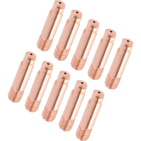 10xMB-15AK Porte-embouts de torche de soudage MIG/MAG M6 Buse à gaz Or