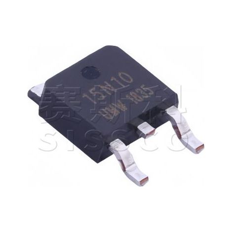 UMW 15N10 TO-252-2 100V/20A N-Kanal-MOSFET (Metall-Halbleiter-Feldeffekttransistor) Chip-Elektronikbauteil, 5 Stück.