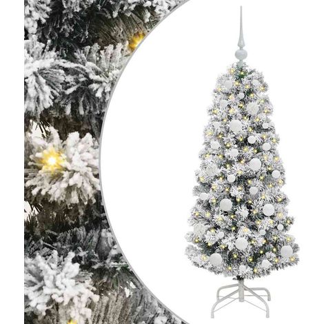 Albero di Natale  Albero natalizio  Albero festivo Artificiale con Rami Pieghevoli 120 cm (1/5)