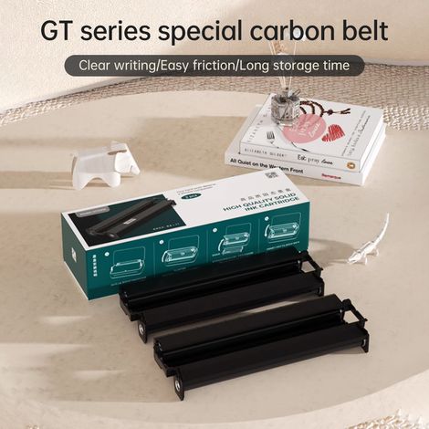 HPRT – ruban de transfert thermique, 2 rouleaux, pour imprimante A4 Portable GT1, pour le bureau et la maison (1/5)