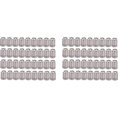 72 Pièces Lumières Miniatures pour Maison de Poupée, Lumières LED Miniatures pour L'Artisanat, Mini Spots Fonctionnant sur Batterie (Blanc Chaud) (1/5)